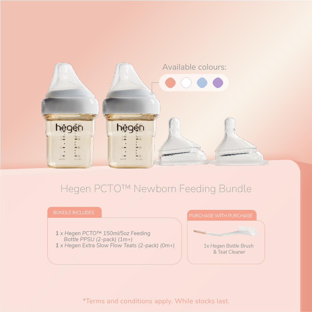 Hegen PCTO™ Newborn Feeding Bundle + PWP Option